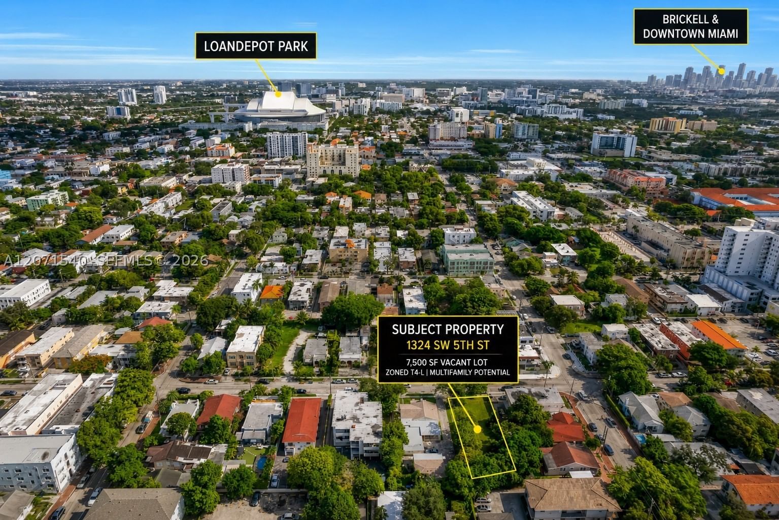 Real estate property located at 1324 5th St, Miami-dade, Lawrence Estates Land Cos, Miami, FL