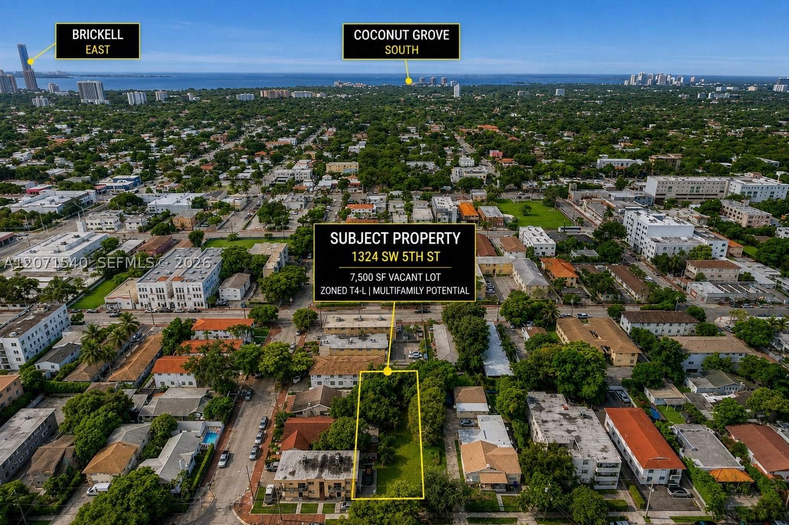 Real estate property located at 1324 5th St, Miami-dade, Lawrence Estates Land Cos, Miami, FL