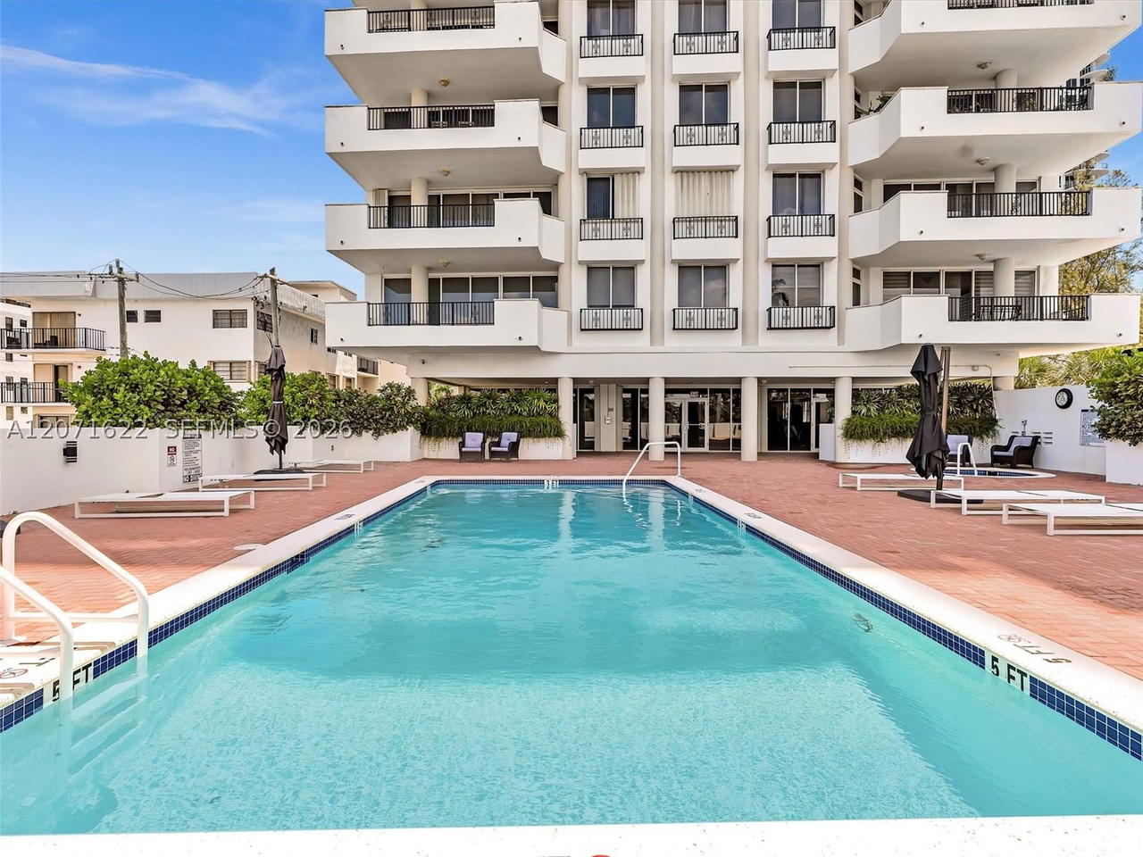 Real estate property located at 6422 Collins Ave #501, Miami-dade, Florida Towers Condo, Miami Beach, FL