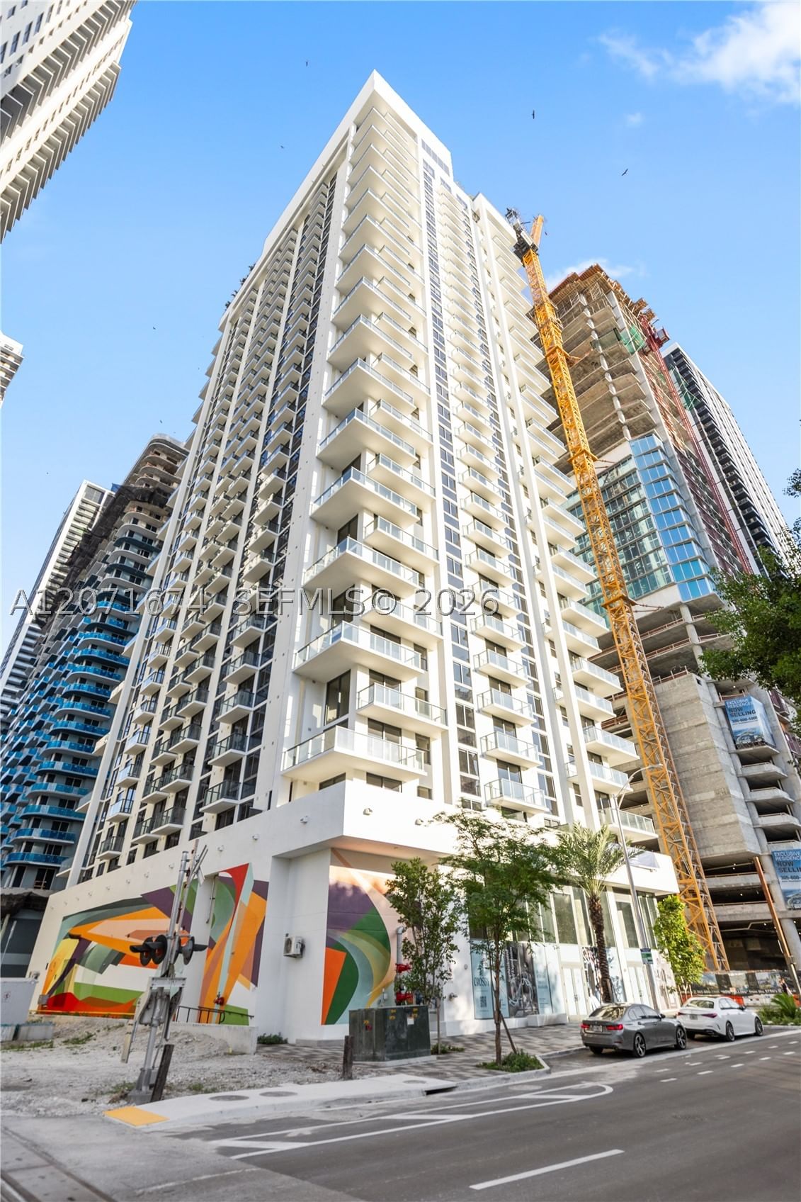 Real estate property located at 11 NE 6 ST #3213, Miami-dade, The Crosby Miami Worldcent, Miami, FL
