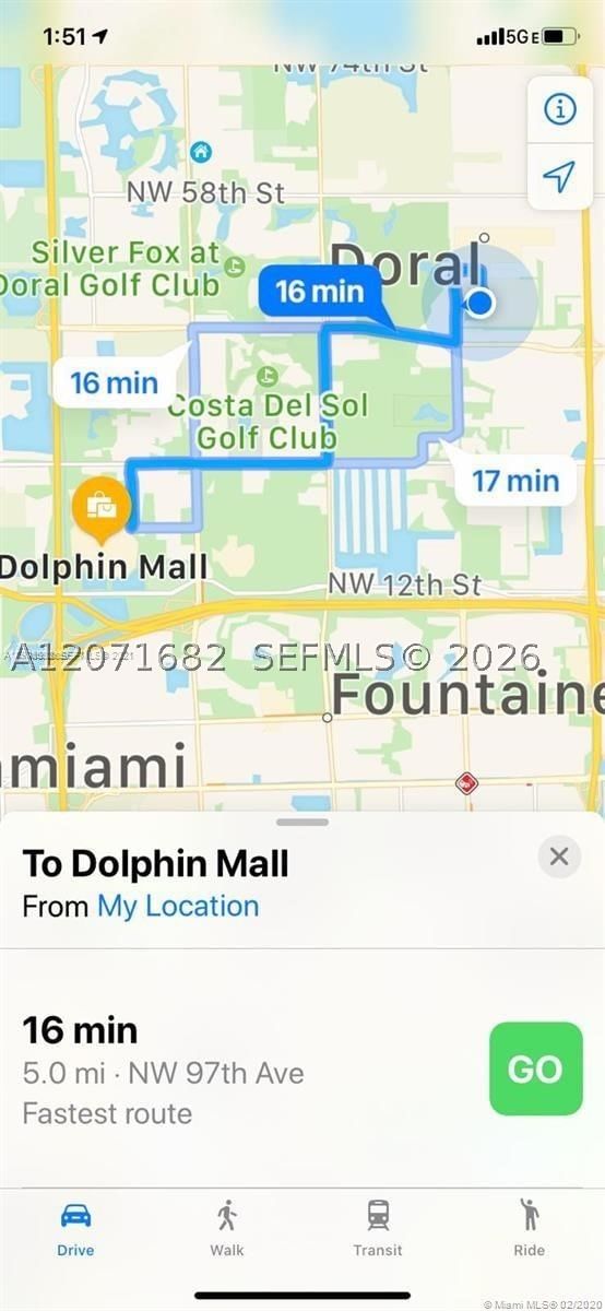 Real estate property located at 4640 84 #16, Miami-dade, Urbana At The Residences C, Doral, FL