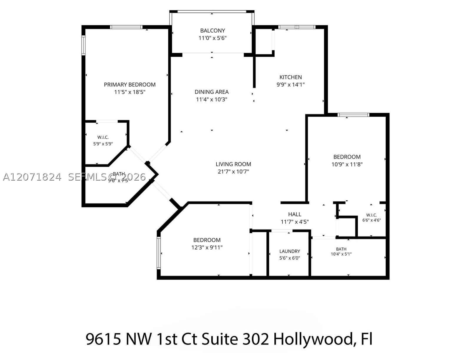 Real estate property located at 9615 1st Ct #302, Broward, La Via Condo, Pembroke Pines, FL