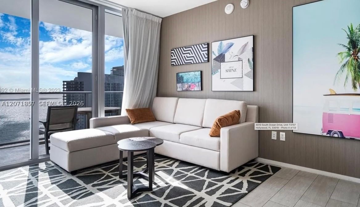 Real estate property located at 4010 Ocean Dr R2007, Broward, 4010 South Ocean Condo Ho, Hollywood, FL