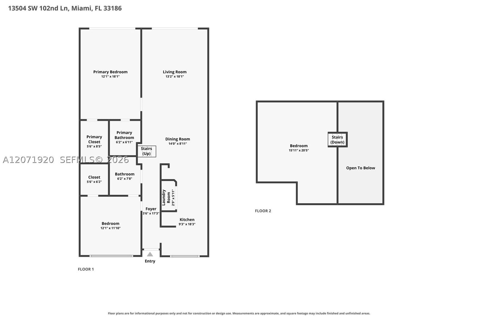 Real estate property located at 13504 102nd Ln, Miami-dade, Cindis Place Sec 2, Miami, FL