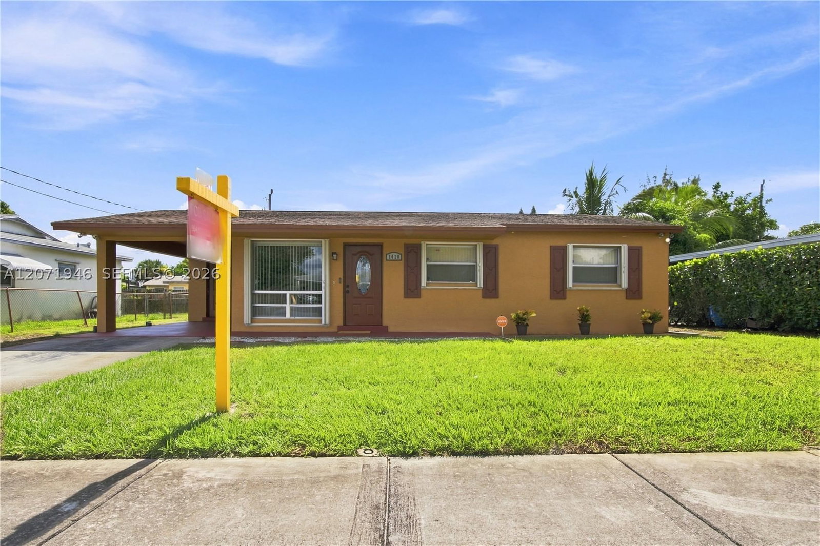 Real estate property located at 1430 32nd Ter, Broward, Larkdale Unit 6, Lauderhill, FL