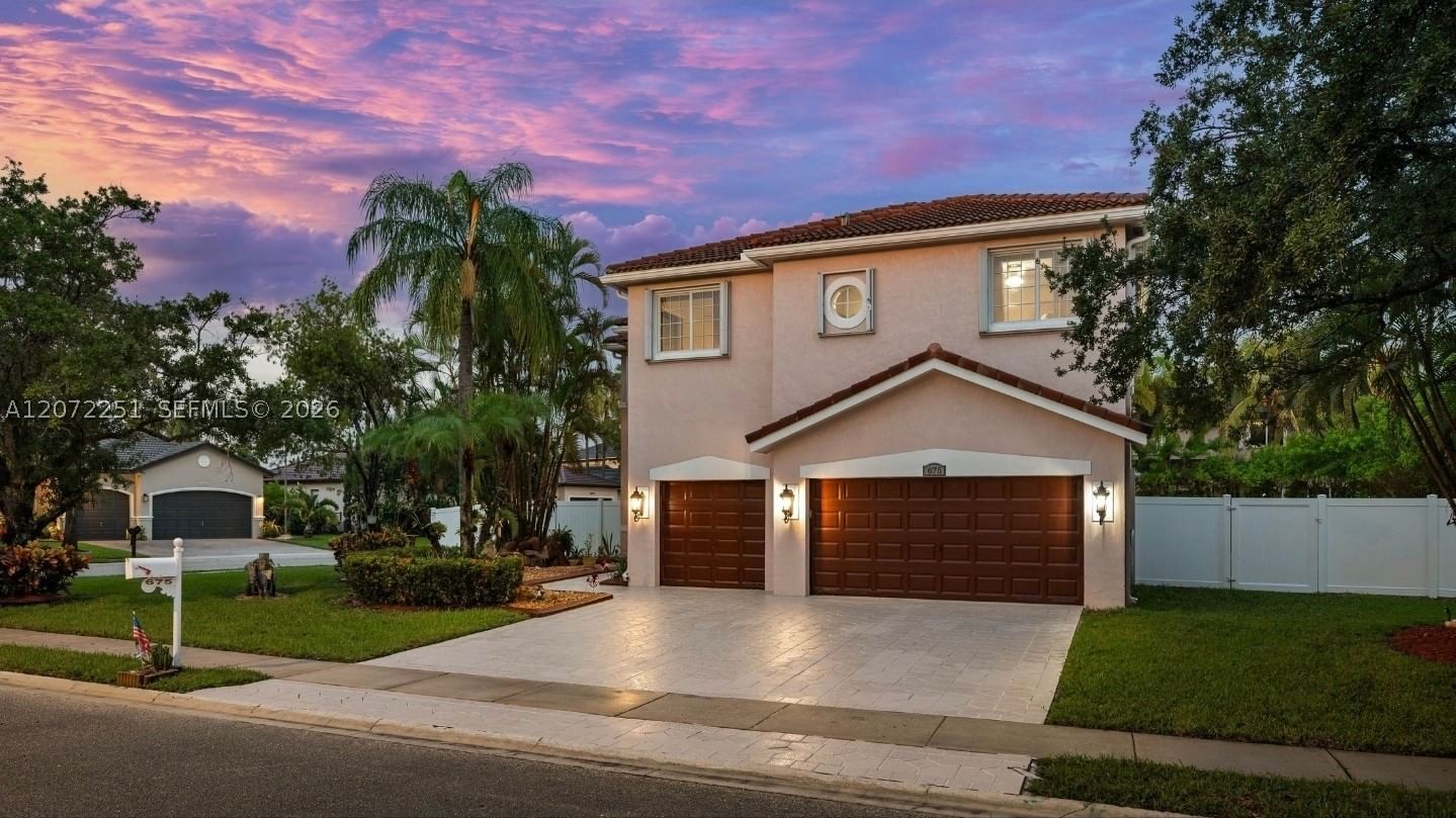 Real estate property located at 675 159th Ln, Broward, Pasadena At Pembroke Shor, Pembroke Pines, FL