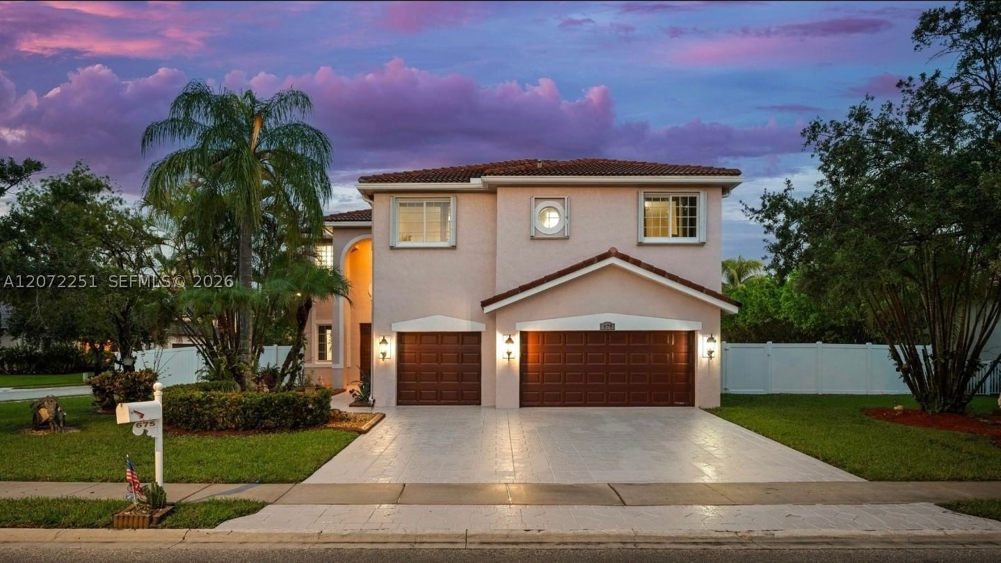 Real estate property located at 675 159th Ln, Broward, Pasadena At Pembroke Shor, Pembroke Pines, FL