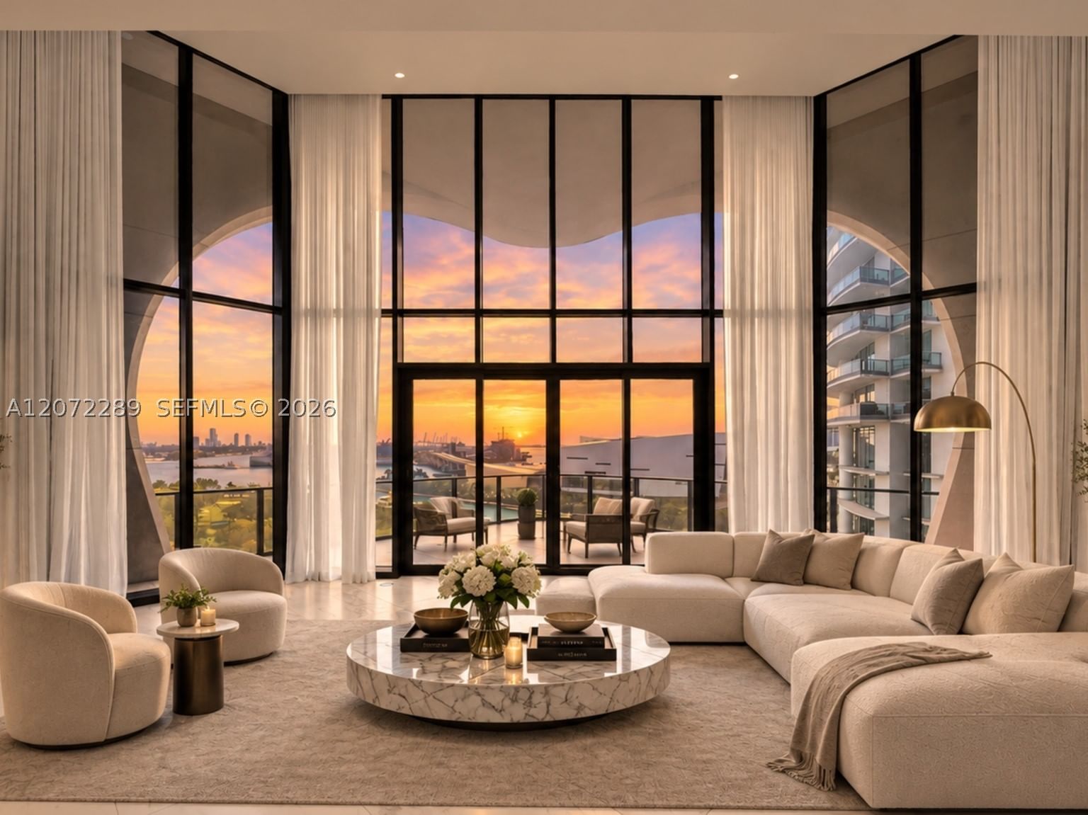 Real estate property located at 1000 Biscayne Blvd Town House 1201, Miami-dade, One Thousand Museum Condo, Miami, FL