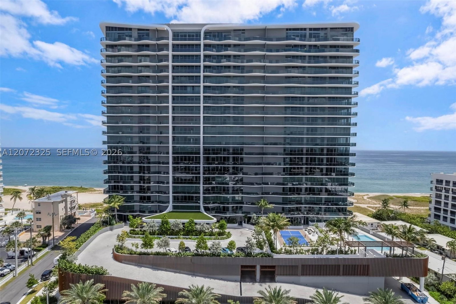 Real estate property located at 900 Ocean Blvd #1202, Broward, Casamar Condo, Pompano Beach, FL
