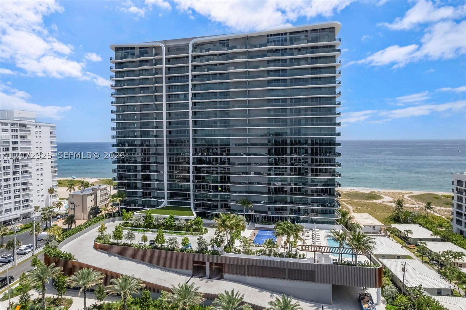 Real estate property located at 900 Ocean Blvd #1202, Broward, Casamar Condo, Pompano Beach, FL