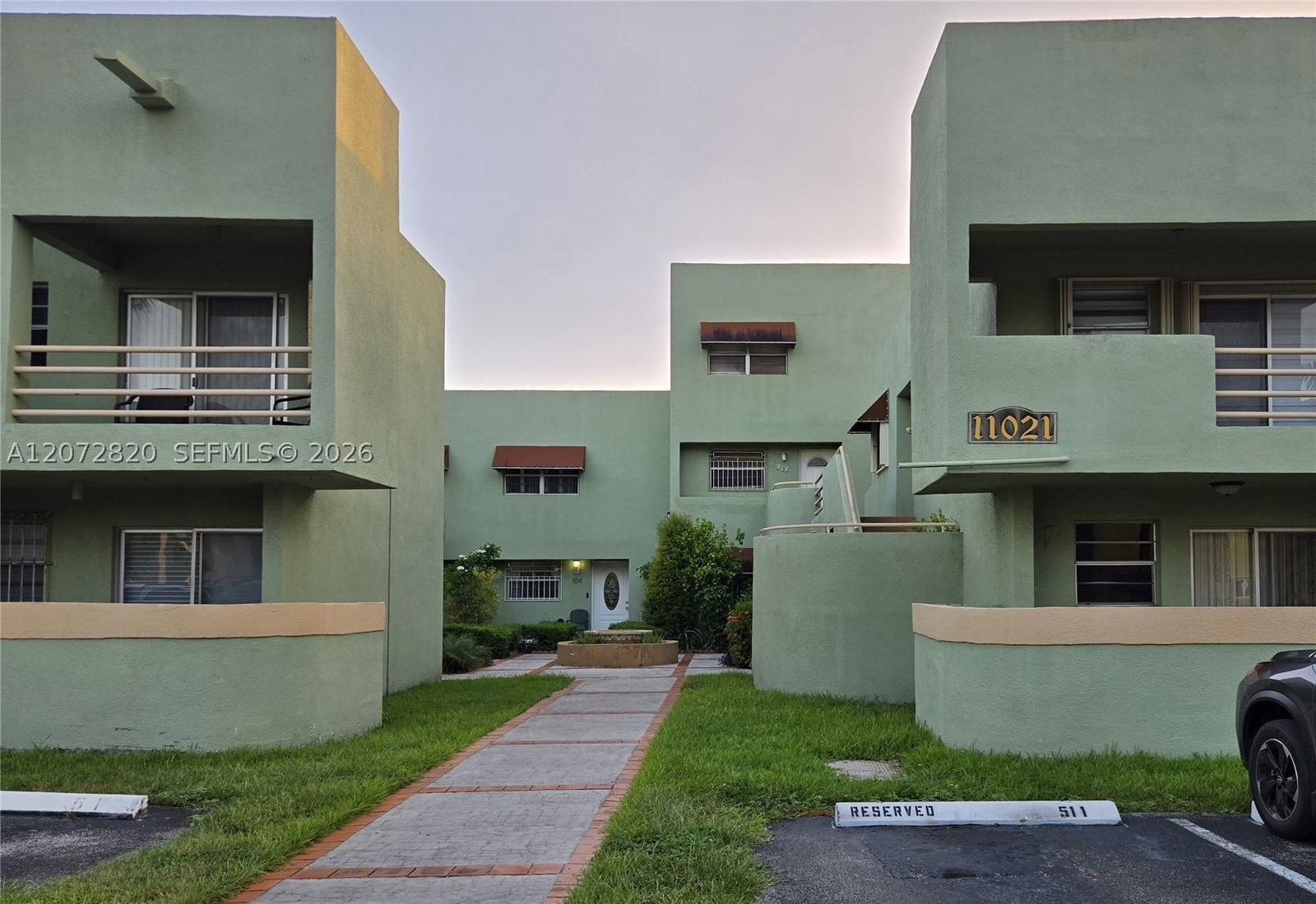 Real estate property located at 11021 7th St #202-9, Miami-dade, Patios West Condo One, Miami, FL