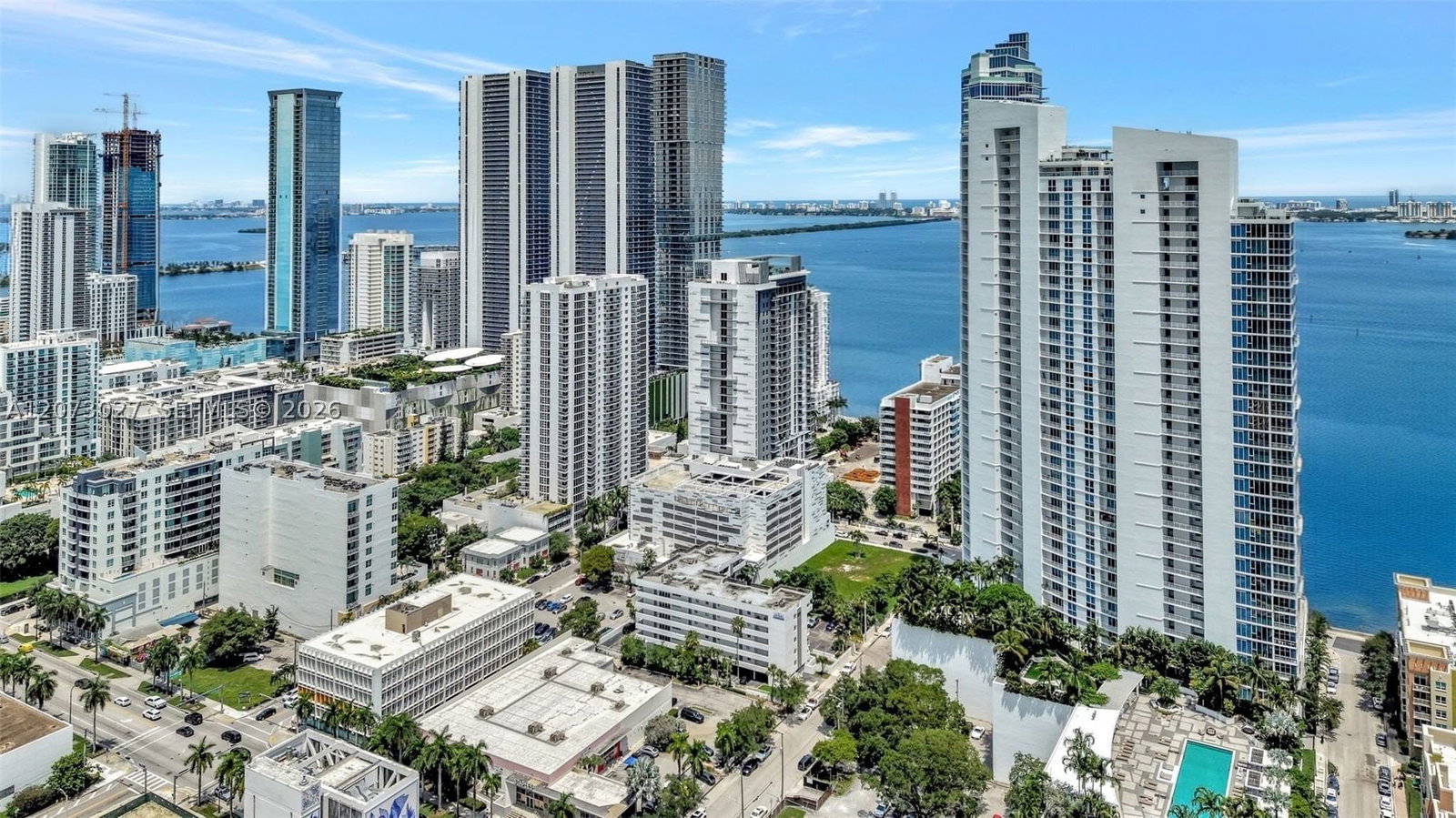 Real estate property located at 2020 Bayshore Dr #708, Miami-dade, Paramount Bay Condo, Miami, FL