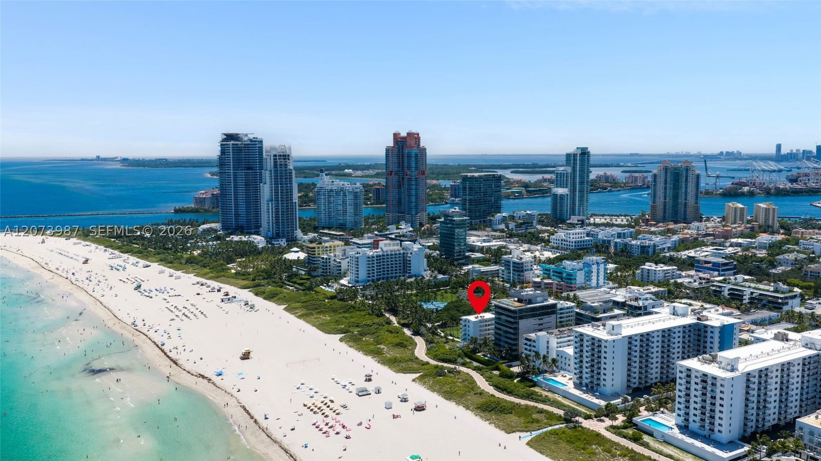 Real estate property located at 301 Ocean Dr #201, Miami-dade, Ocean Park Condominium In, Miami Beach, FL