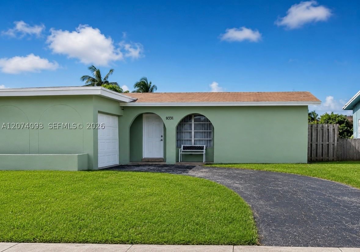 Real estate property located at 9331 24th Pl, Broward, Sunrise Golf Village Sec, Sunrise, FL