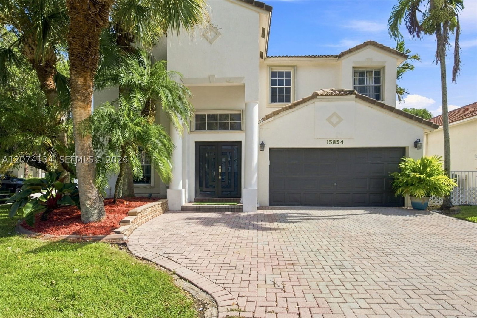 Real estate property located at 15854 14th Ct, Broward, Grove Place, Pembroke Pines, FL