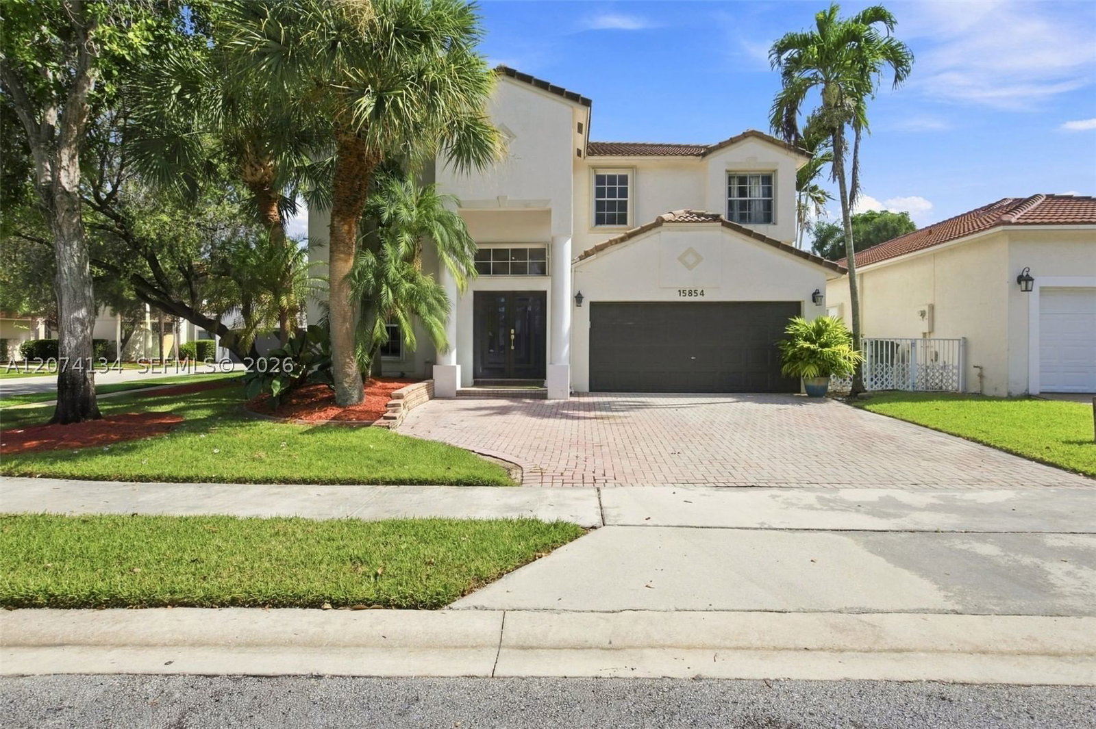 Real estate property located at 15854 14th Ct, Broward, Grove Place, Pembroke Pines, FL
