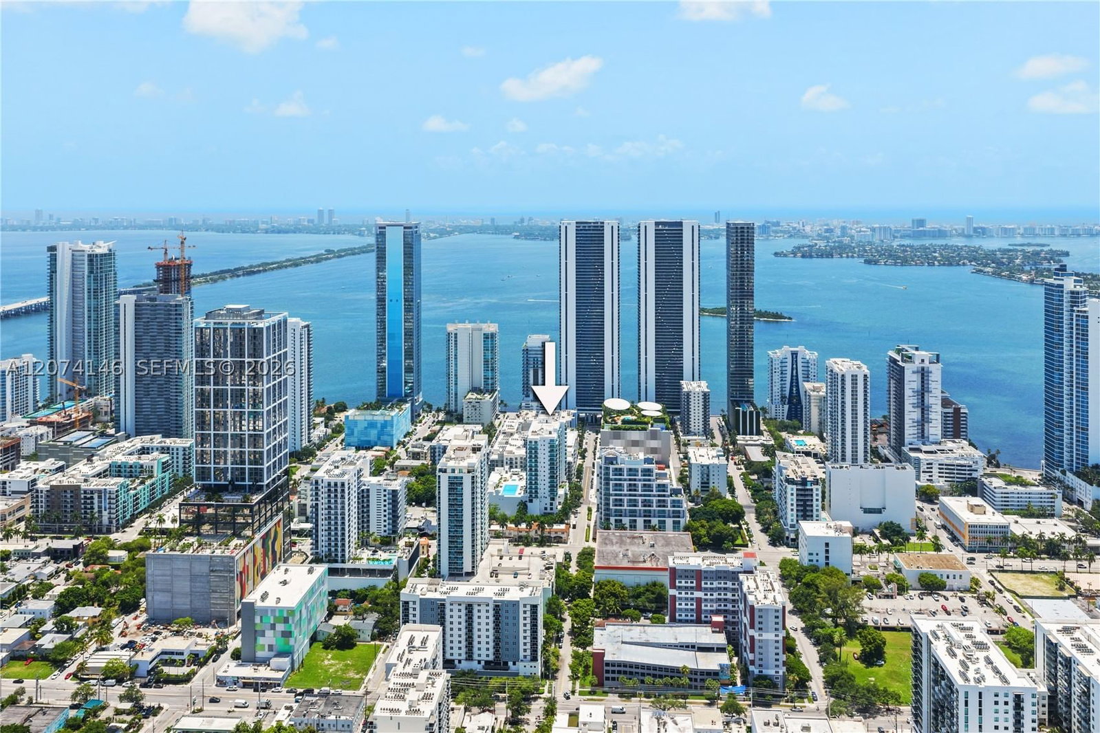 Real estate property located at 333 24th St #1401, Miami-dade, Gallery Art Condo, Miami, FL