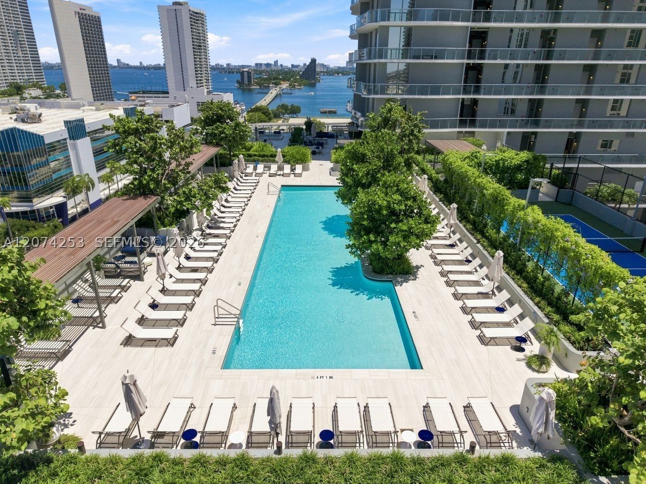 Real estate property located at 1400 Biscayne Blvd #3201, Miami-dade, Casa Bella Residences, Miami, FL