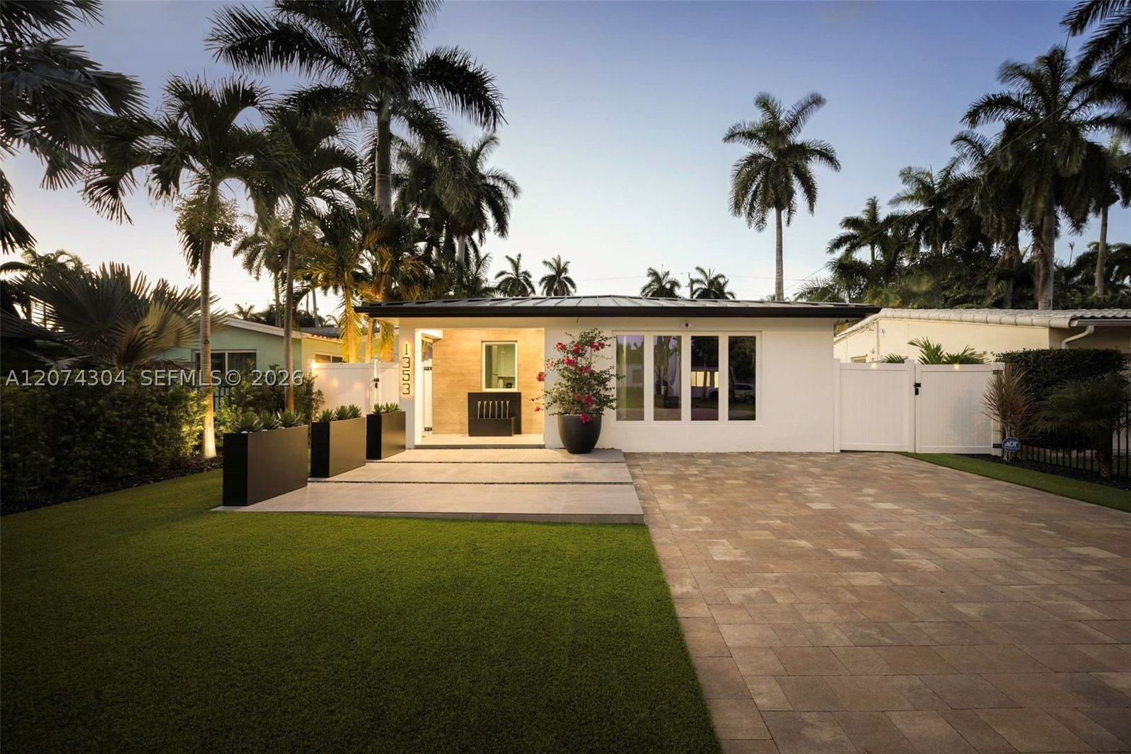 Real estate property located at 1353 Van Buren St, Broward, Hollywood Lakes Section, Hollywood, FL
