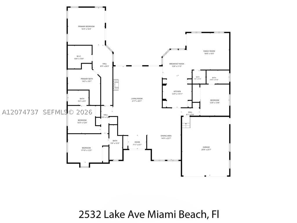 Real estate property located at 2532 Lake Ave, Miami-dade, Sunset Islands-island No, Miami Beach, FL