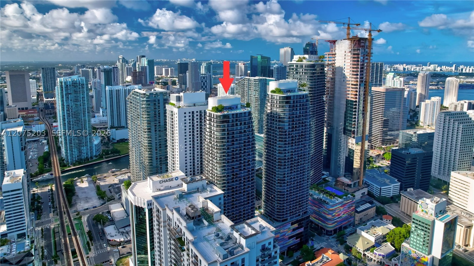 Real estate property located at , Miami-dade, Brickell Heights West Con, Miami, FL