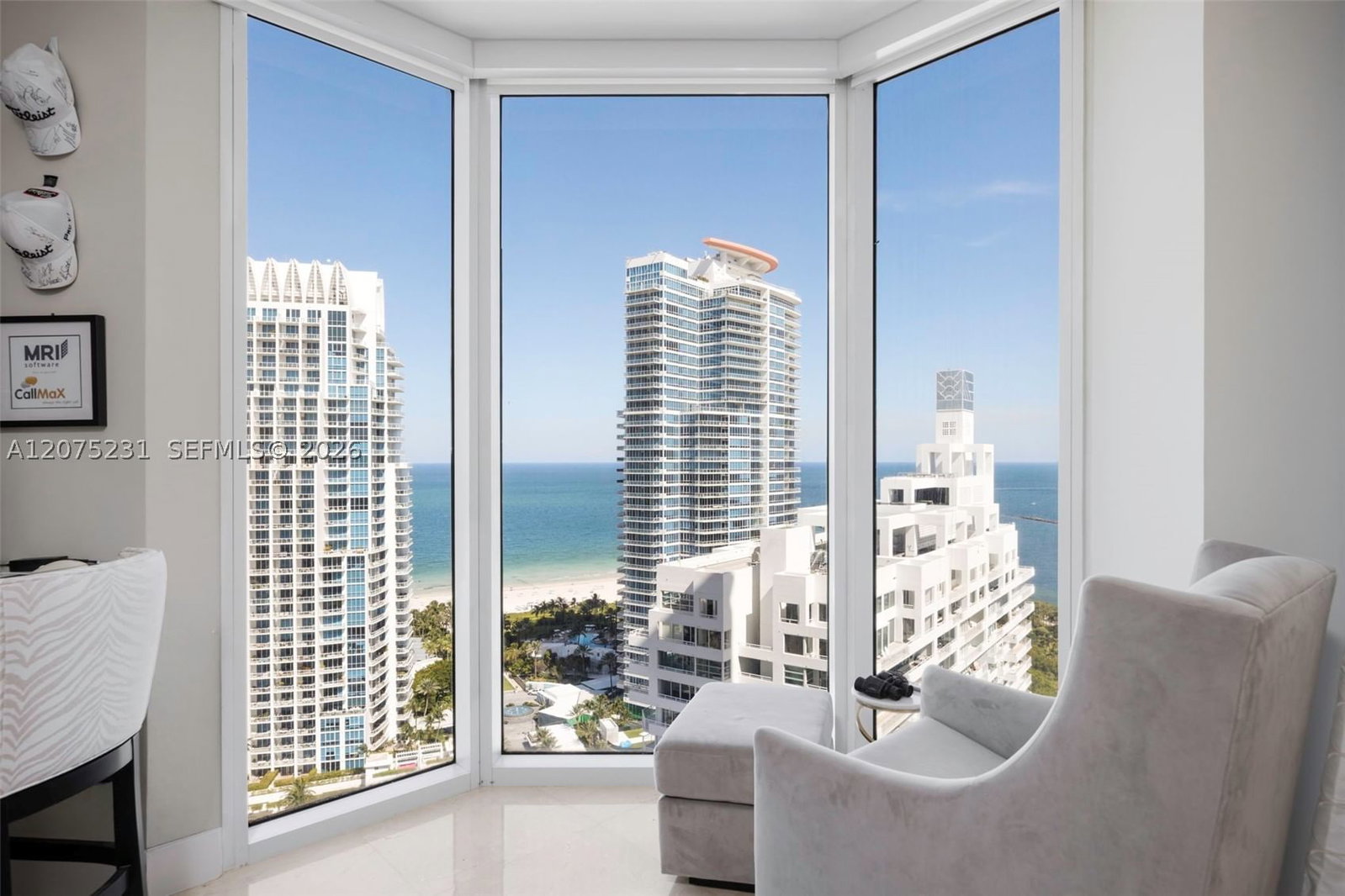 Real estate property located at 300 Pointe Dr #2806, Miami-dade, Portofino Tower Condo, Miami Beach, FL