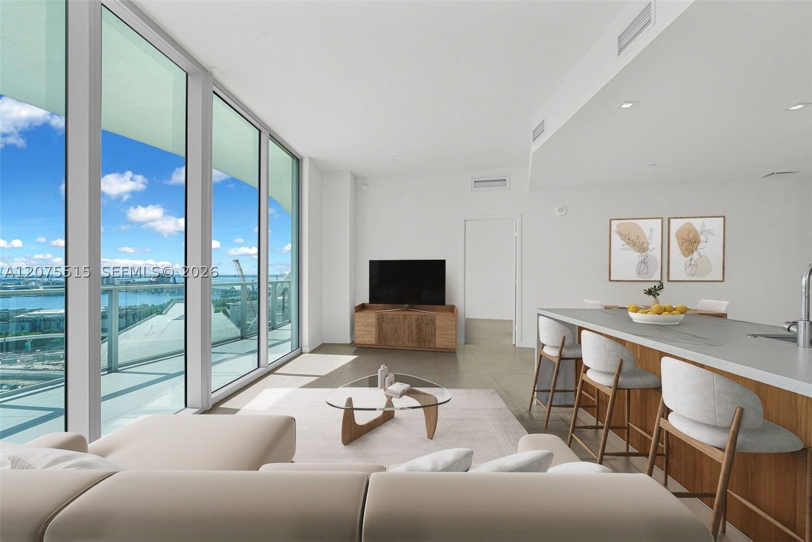 Real estate property located at 1400 Biscayne Blvd #1706, Miami-dade, Casa Bella Residences, Miami, FL