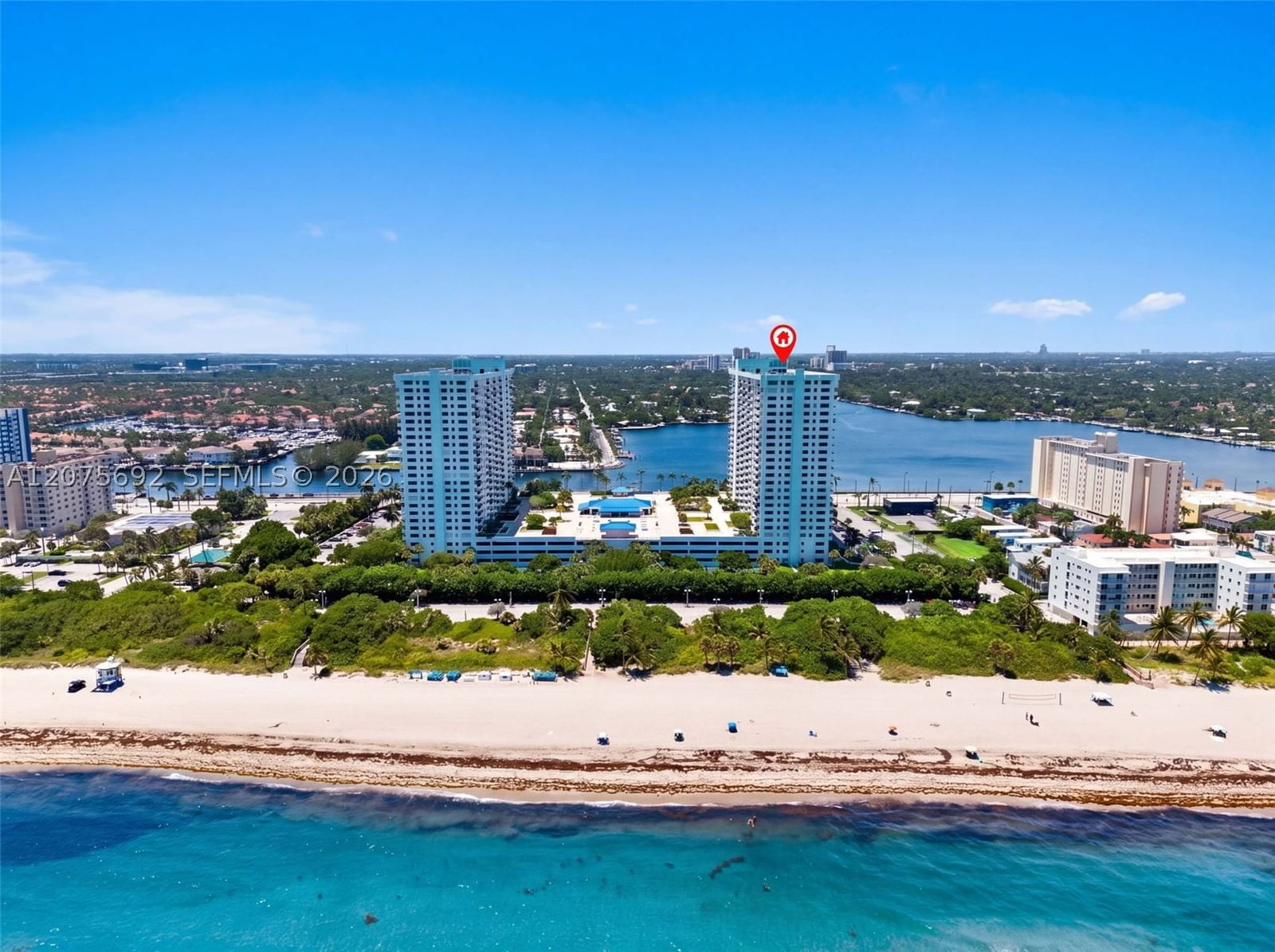Real estate property located at 1201 Ocean Dr #1009N, Broward, Summit Condo, Hollywood, FL