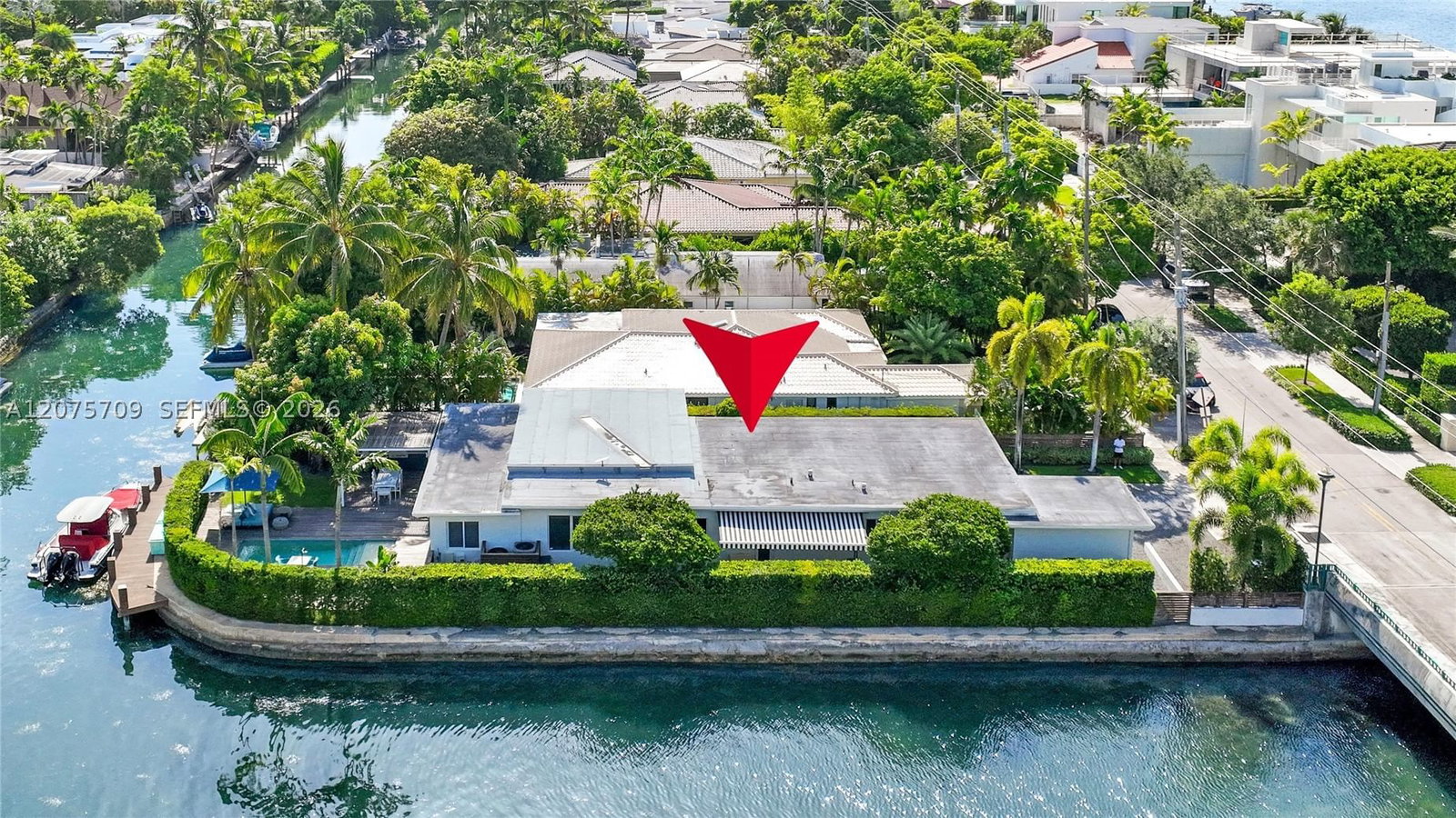 Real estate property located at 1885 Daytonia Rd, Miami-dade, Biscayne Point, Miami Beach, FL