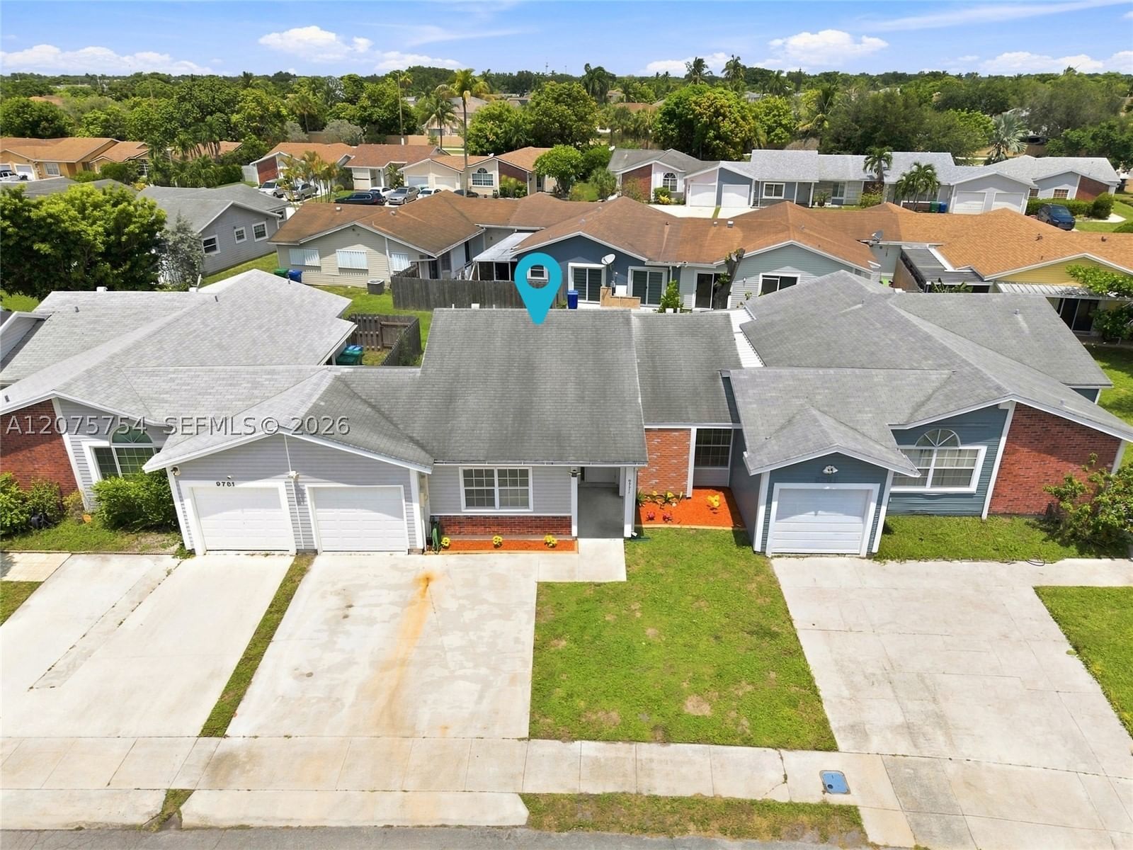 Real estate property located at 9771 Fern Ln, Broward, Meadows Of Miramar, Miramar, FL