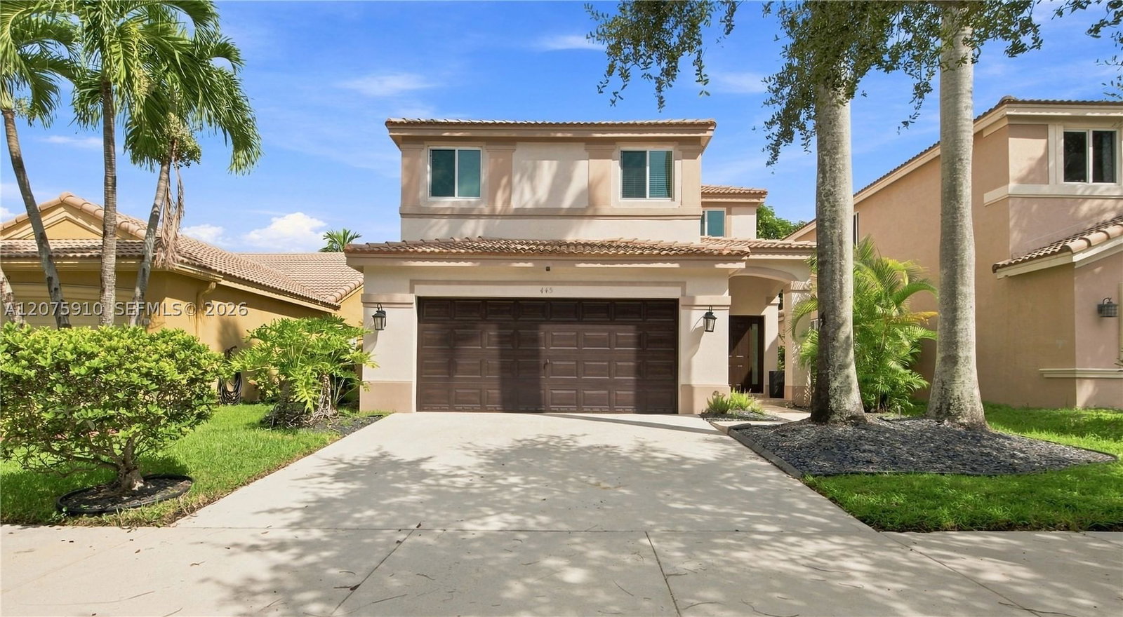Real estate property located at 445 Conservation Dr, Broward, Sector 2-parcels 12 13 14, Weston, FL