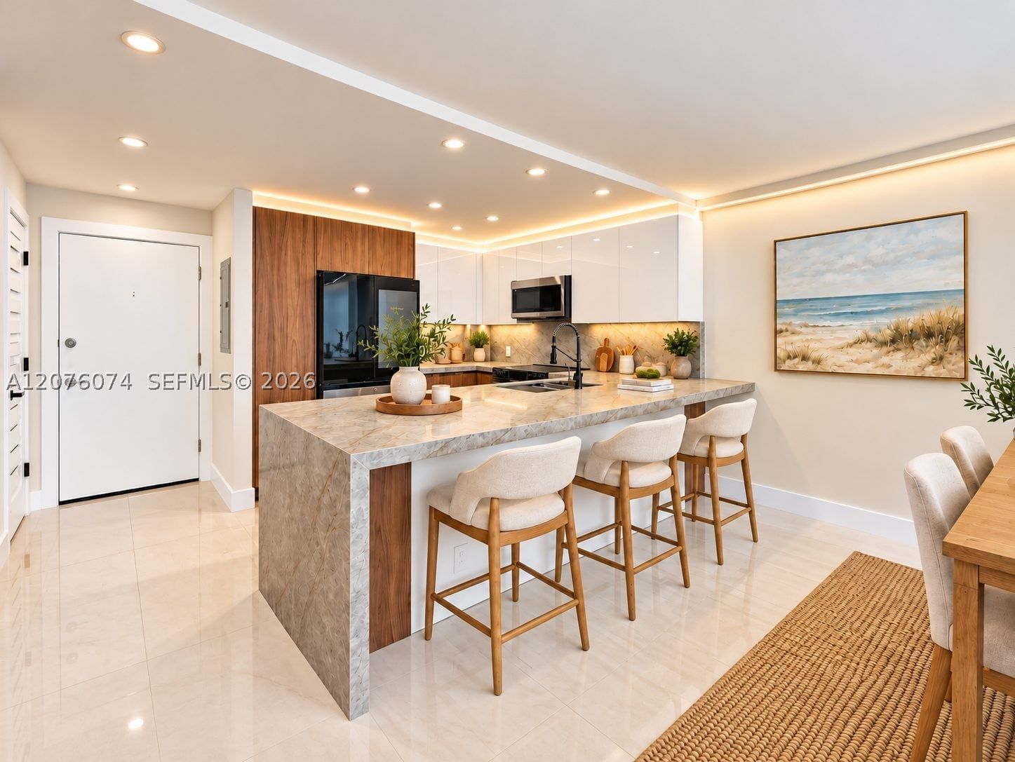 Real estate property located at 1400 Ocean Dr #1205, Broward, Trafalgar Towers Condomin, Hollywood, FL