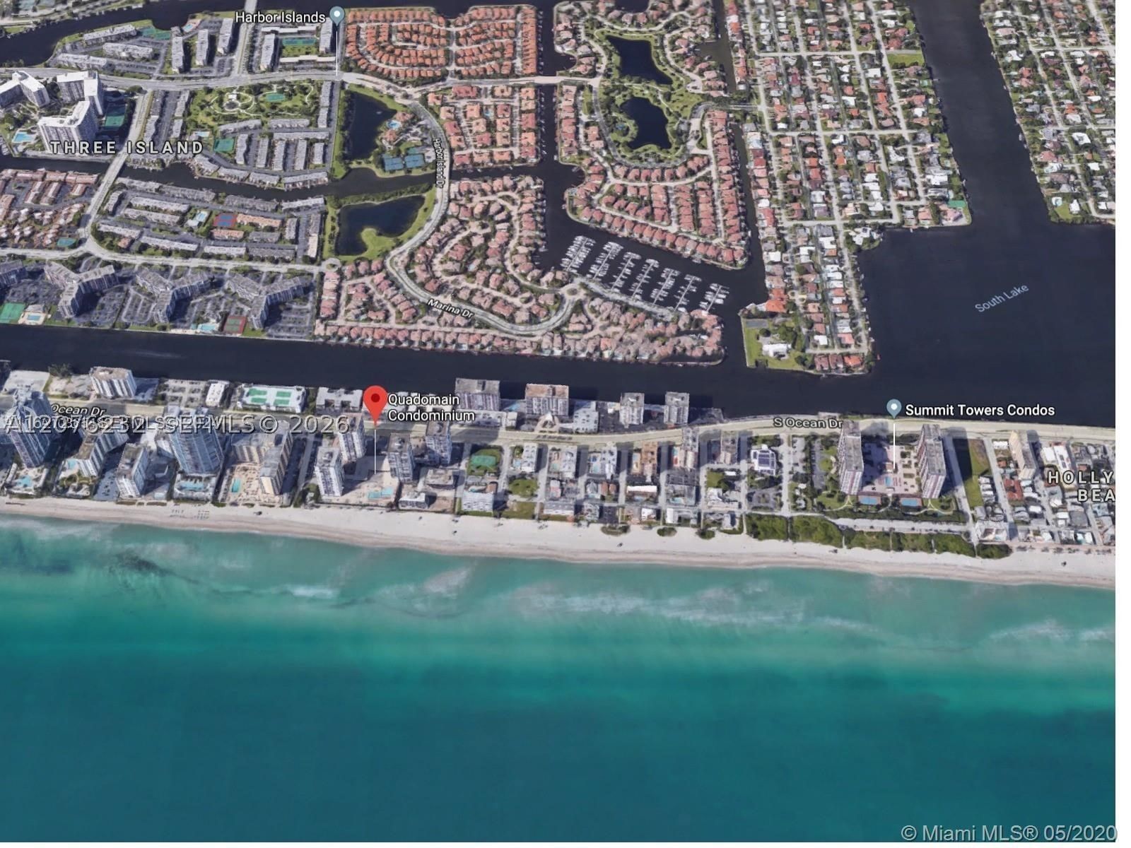 Real estate property located at 2201 Ocean Drive #1507, Broward, Quadomain Tower I And Iv, Hollywood, FL