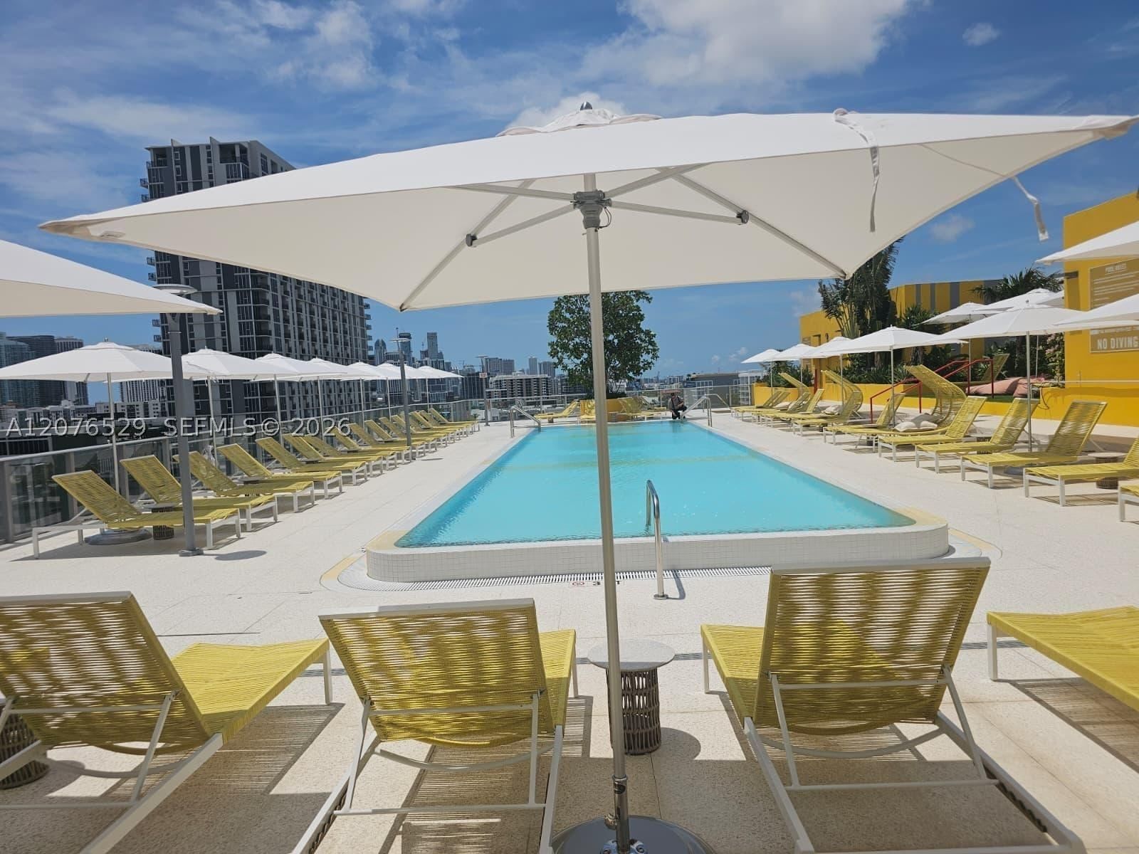 Real estate property located at 90 32nd St #605, Miami-dade, The Standard, Miami, FL