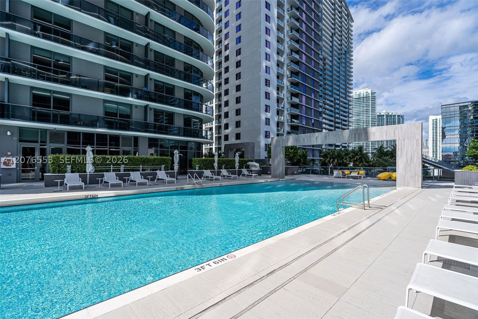 Real estate property located at 45 9th St #1706, Miami-dade, Brickell Heights East Con, Miami, FL