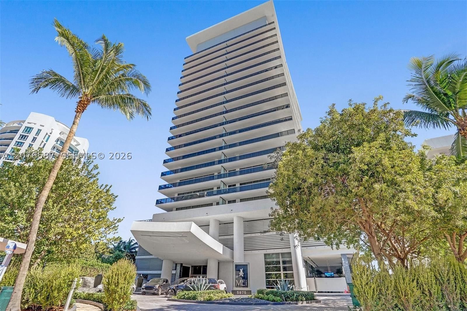 Real estate property located at 5875 Collins Ave #903, Miami-dade, Mei Condo, Miami Beach, FL