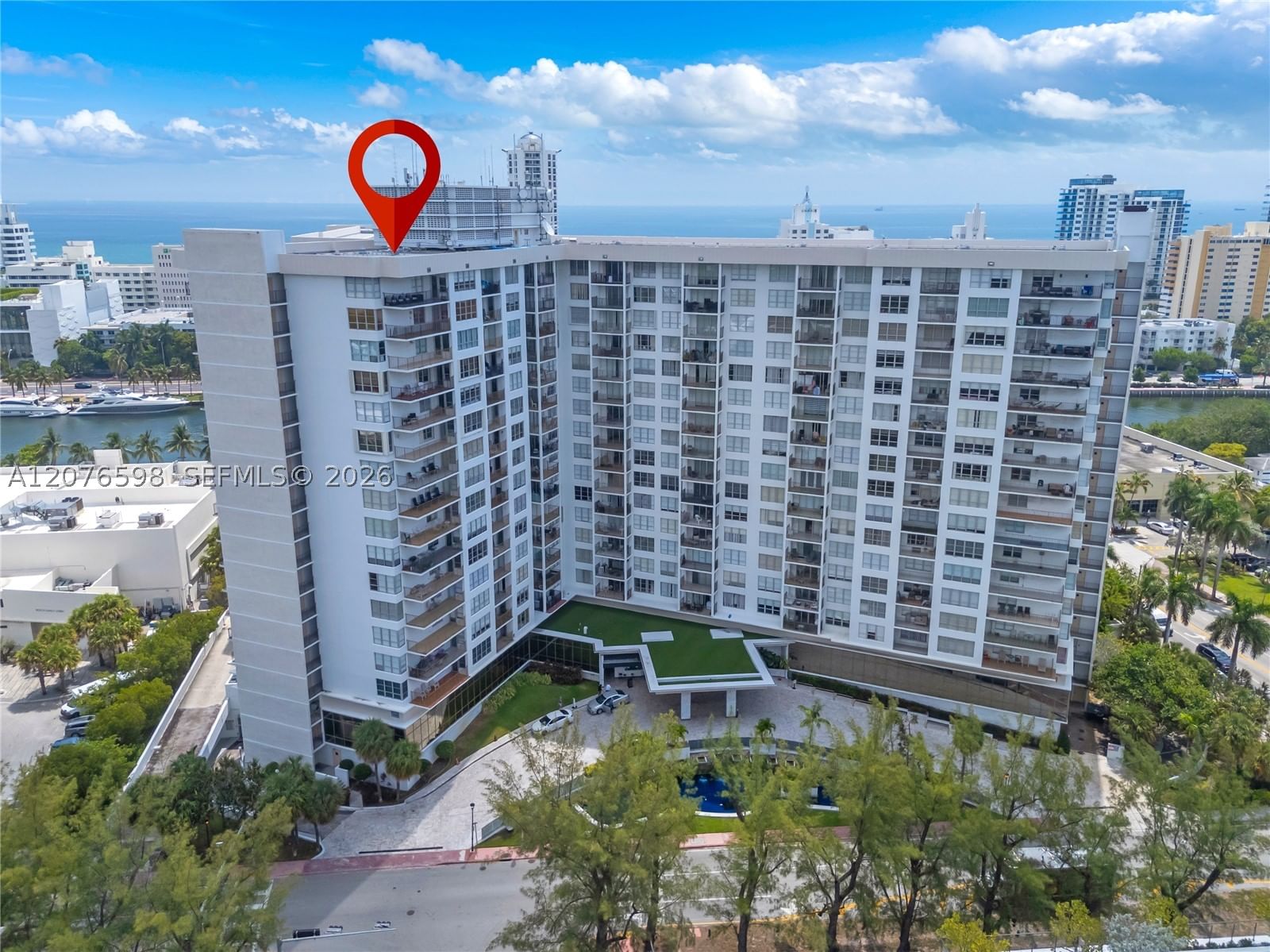 Real estate property located at 4101 Pine Tree Dr #1105, Miami-dade, Tower Forty One Condo, Miami Beach, FL