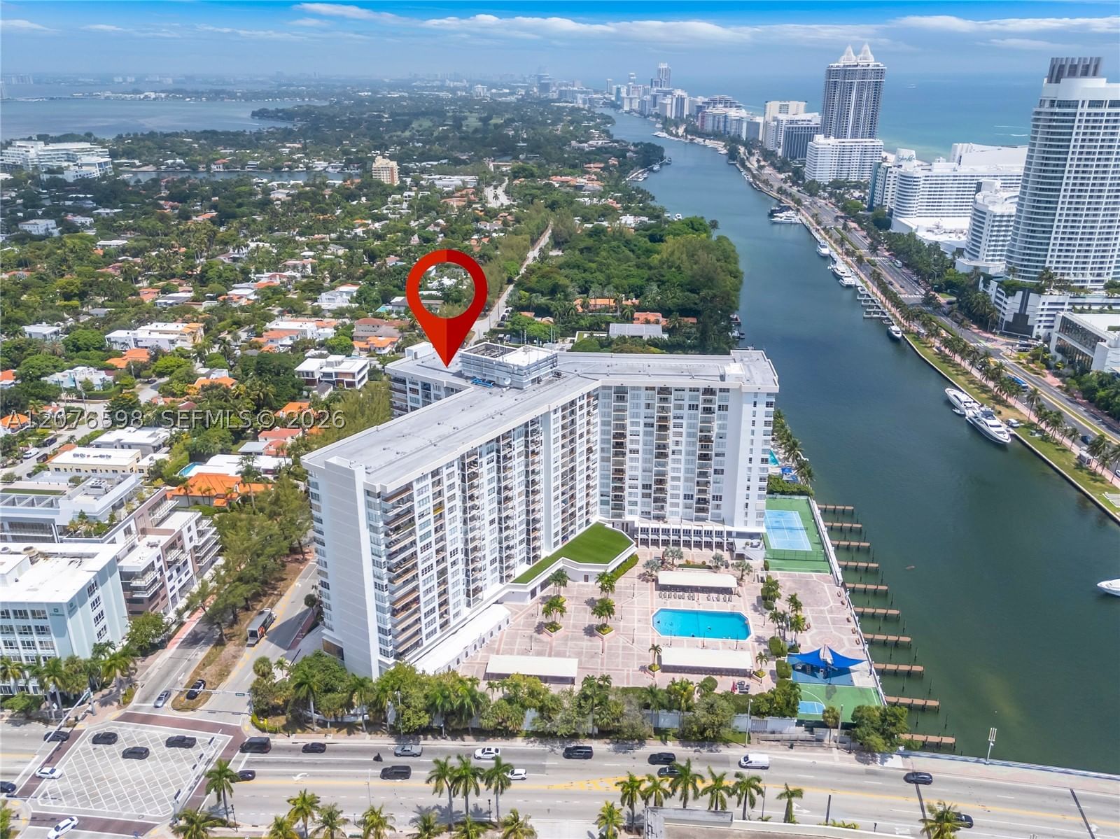 Real estate property located at 4101 Pine Tree Dr #1105, Miami-dade, Tower Forty One Condo, Miami Beach, FL