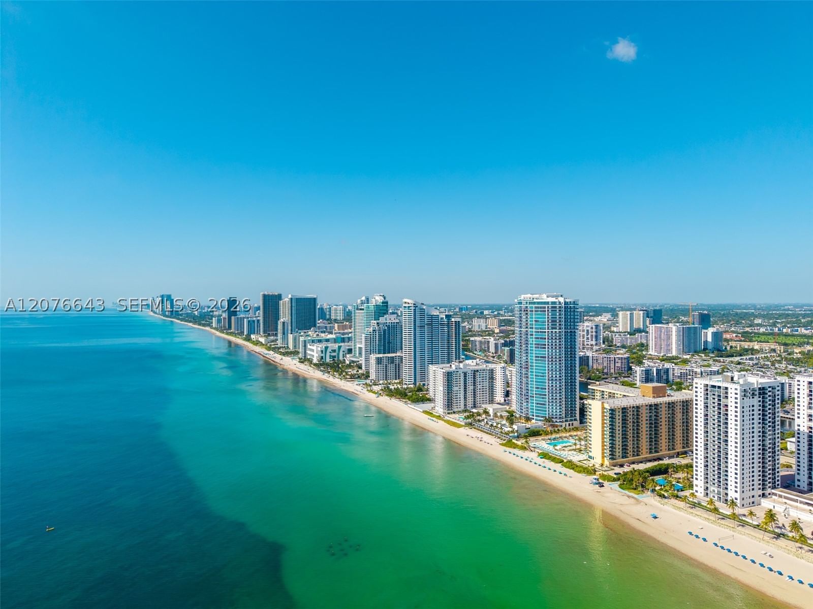Real estate property located at 2711 Ocean Dr #1502, Broward, Trump Hollywood, Hollywood, FL