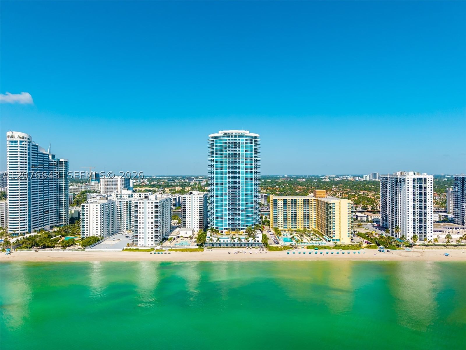Real estate property located at 2711 Ocean Dr #1502, Broward, Trump Hollywood, Hollywood, FL
