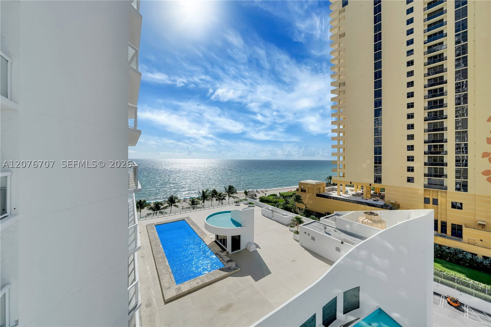 Real estate property located at 16425 Collins Ave #712, Miami-dade, Oceania I Condo, Sunny Isles Beach, FL