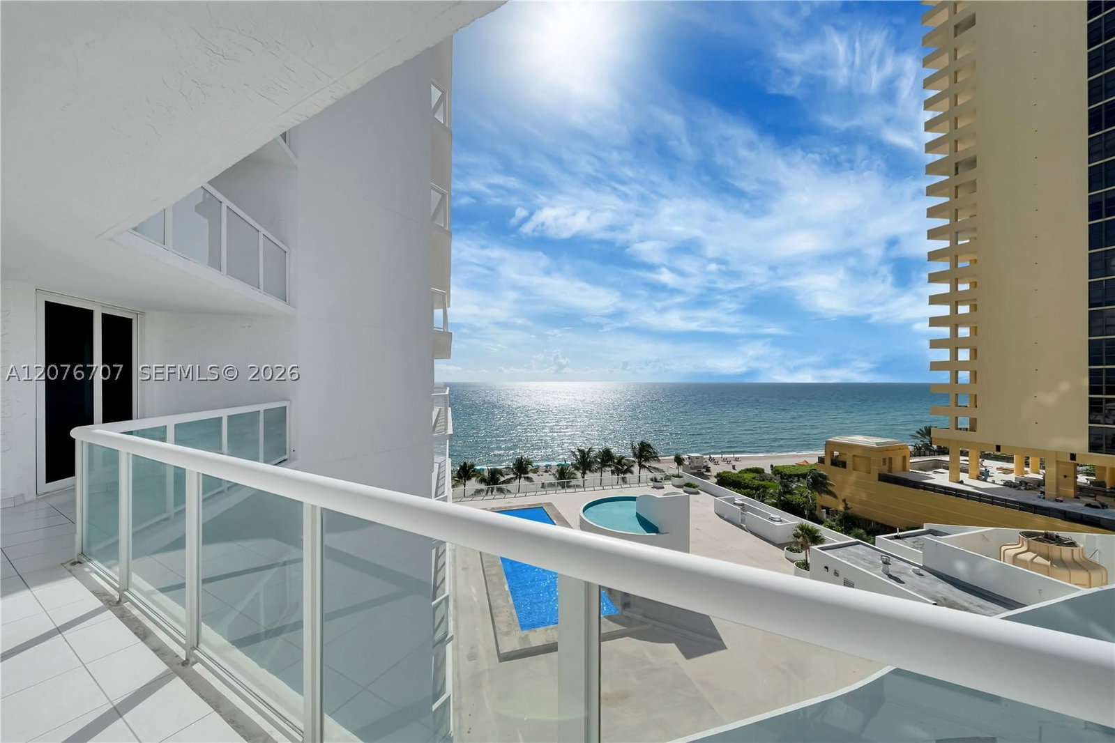 Real estate property located at 16425 Collins Ave #712, Miami-dade, Oceania I Condo, Sunny Isles Beach, FL