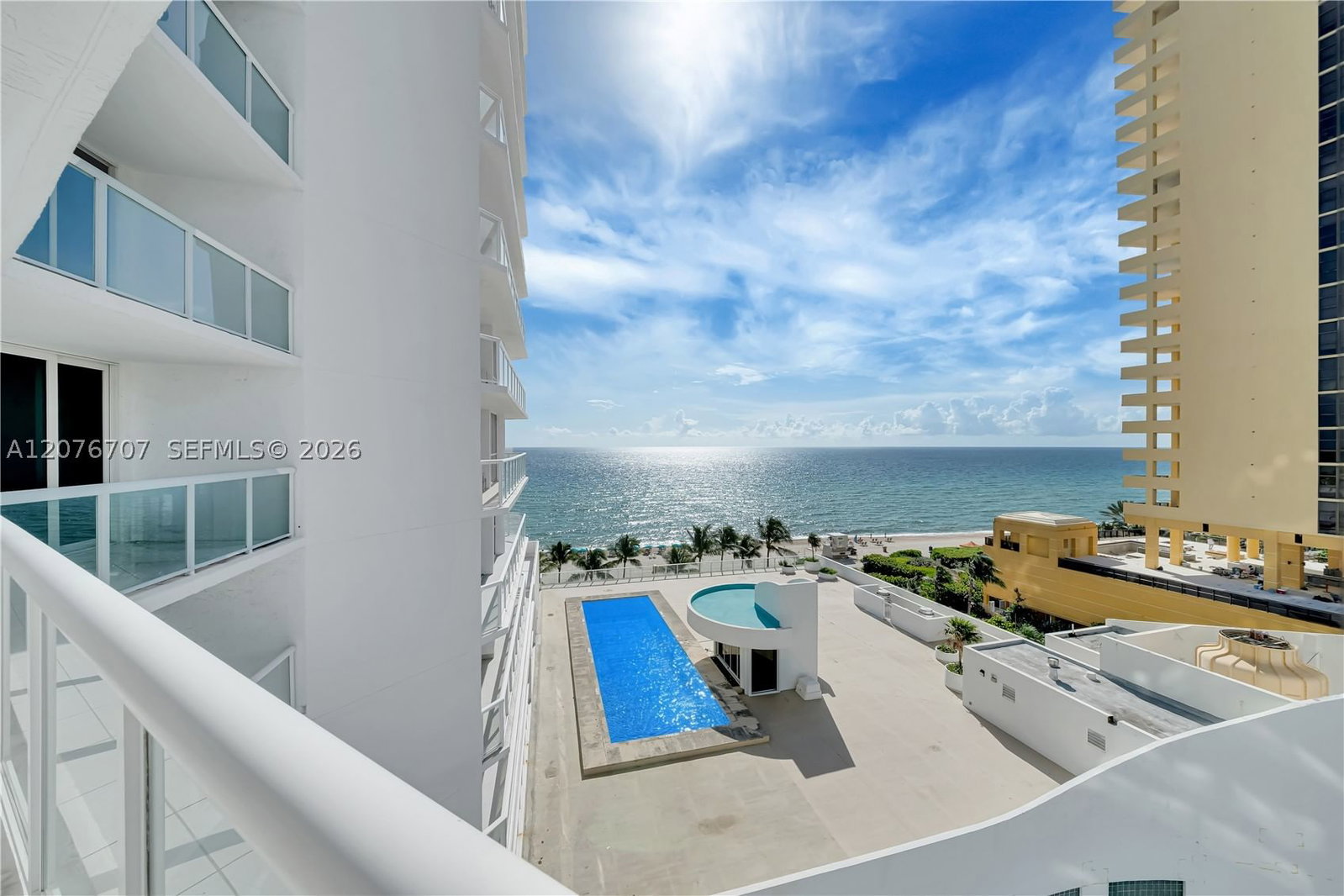 Real estate property located at 16425 Collins Ave #712, Miami-dade, Oceania I Condo, Sunny Isles Beach, FL