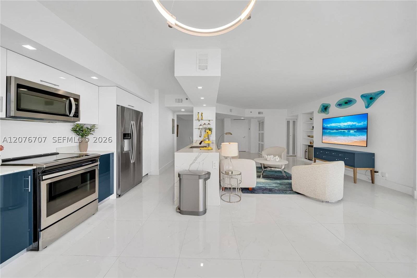 Real estate property located at 16425 Collins Ave #712, Miami-dade, Oceania I Condo, Sunny Isles Beach, FL