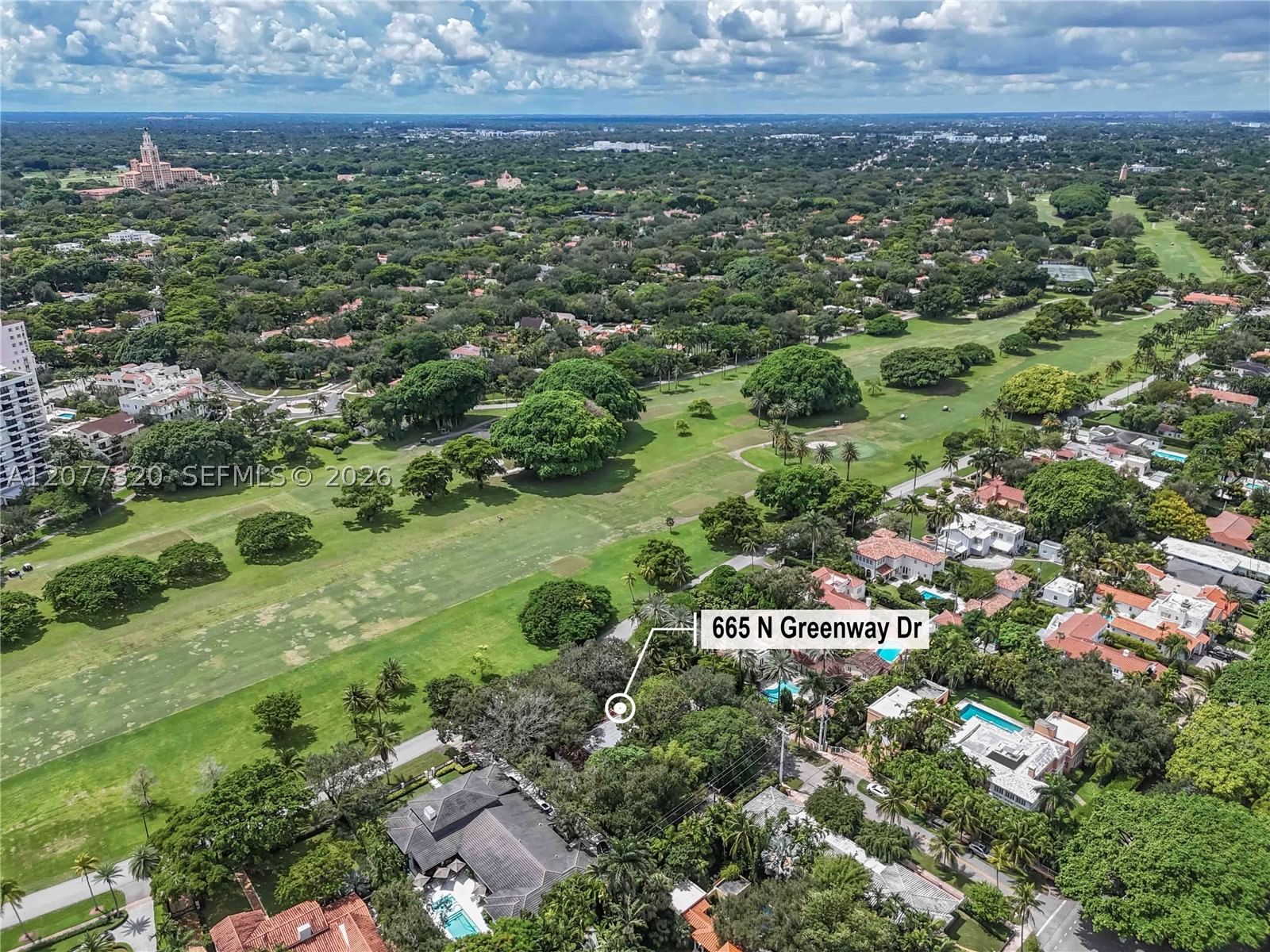 Real estate property located at 665 Greenway Dr, Miami-dade, Coral Gables Sec B, Coral Gables, FL