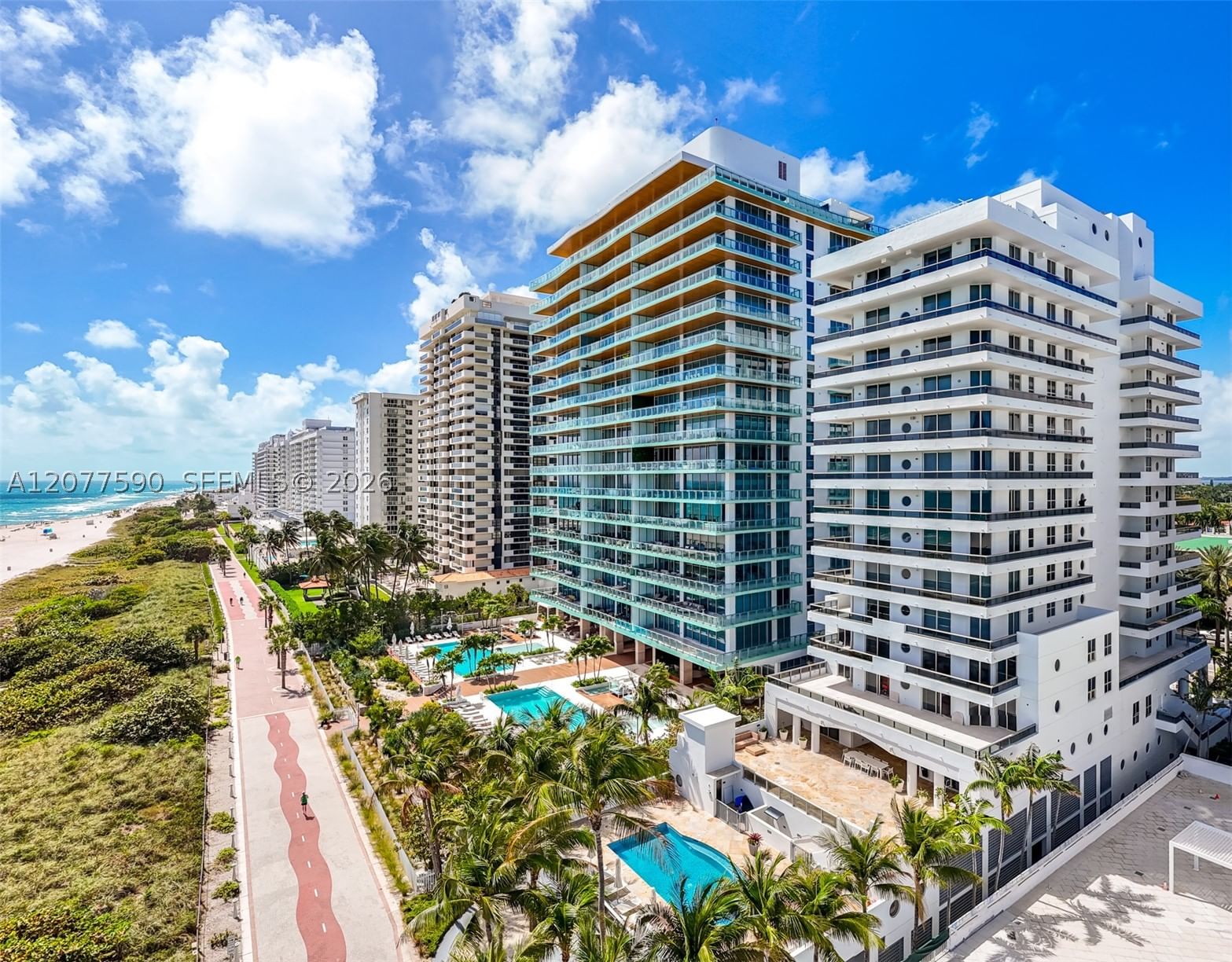 Real estate property located at 5801 Collins Ave PH1600, Miami-dade, Villa Di Mare Condo, Miami Beach, FL