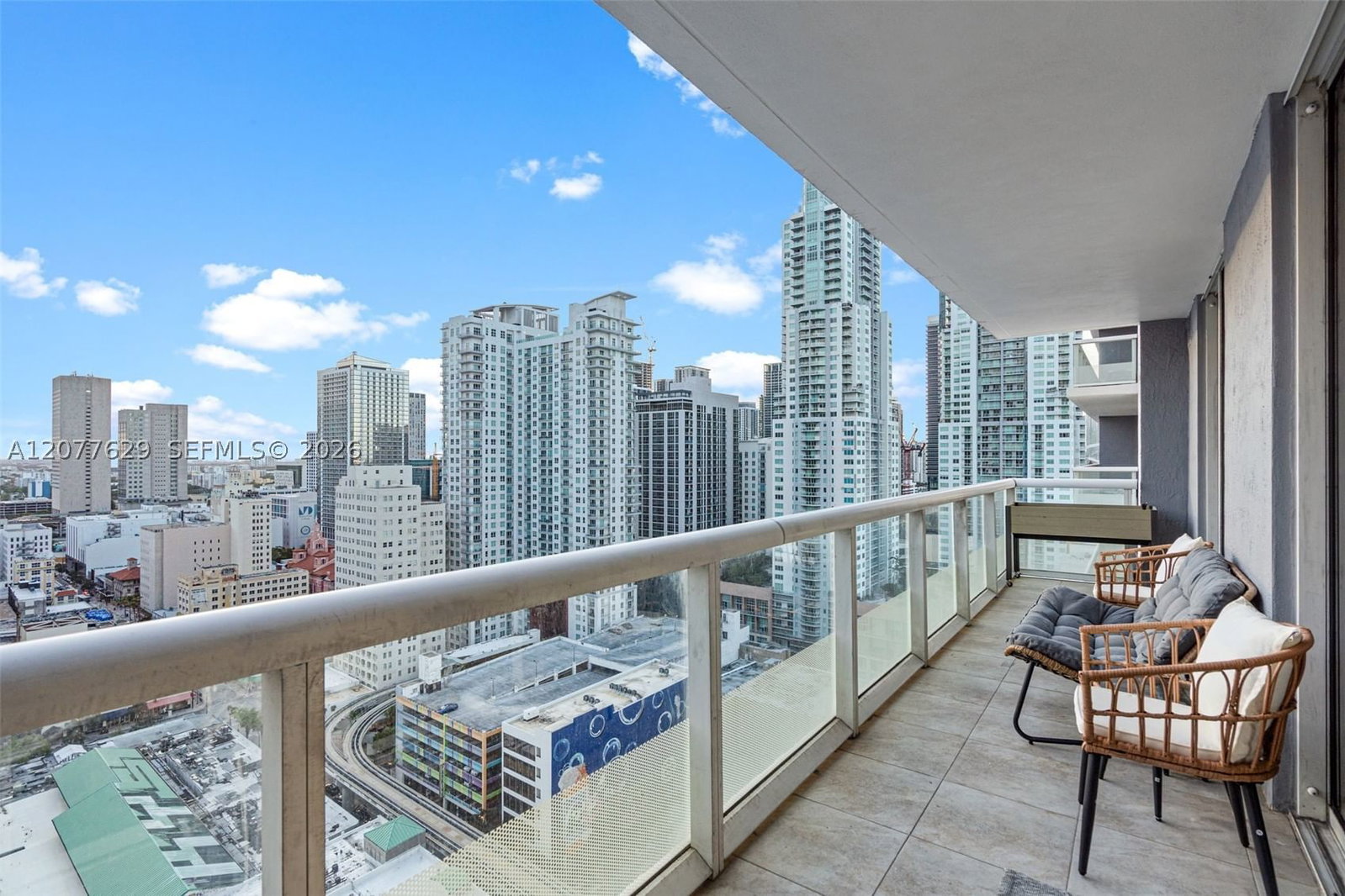 Real estate property located at 50 Biscayne Blvd #2507, Miami-dade, 50 Biscayne Condo, Miami, FL