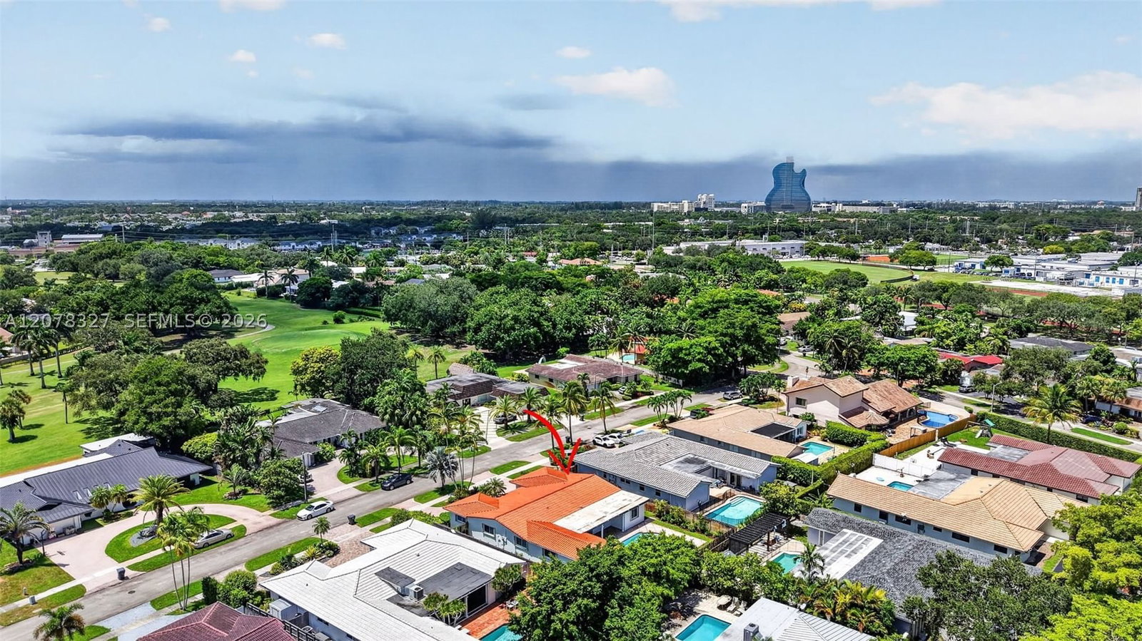 Real estate property located at 3661 52nd Ave, Broward, Emerald Hills, Hollywood, FL