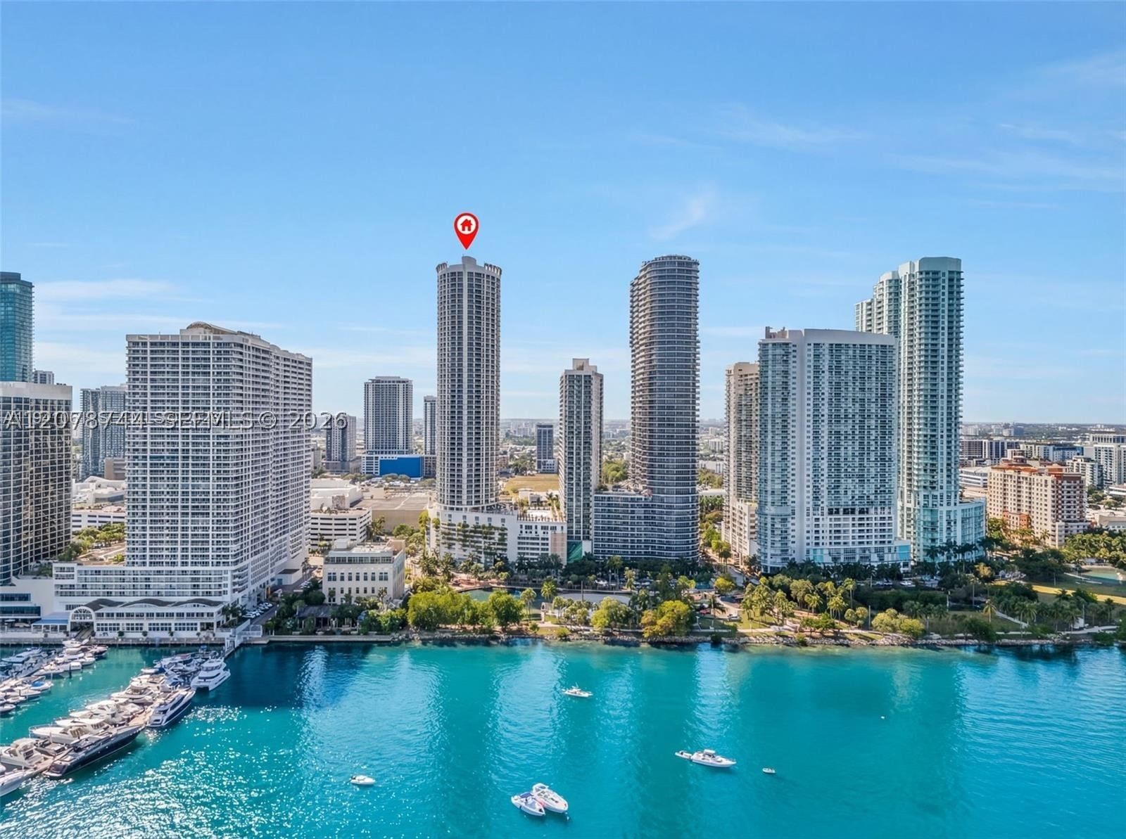 Real estate property located at 1750 Bayshore Dr #4011, Miami-dade, Opera Tower Condo, Miami, FL