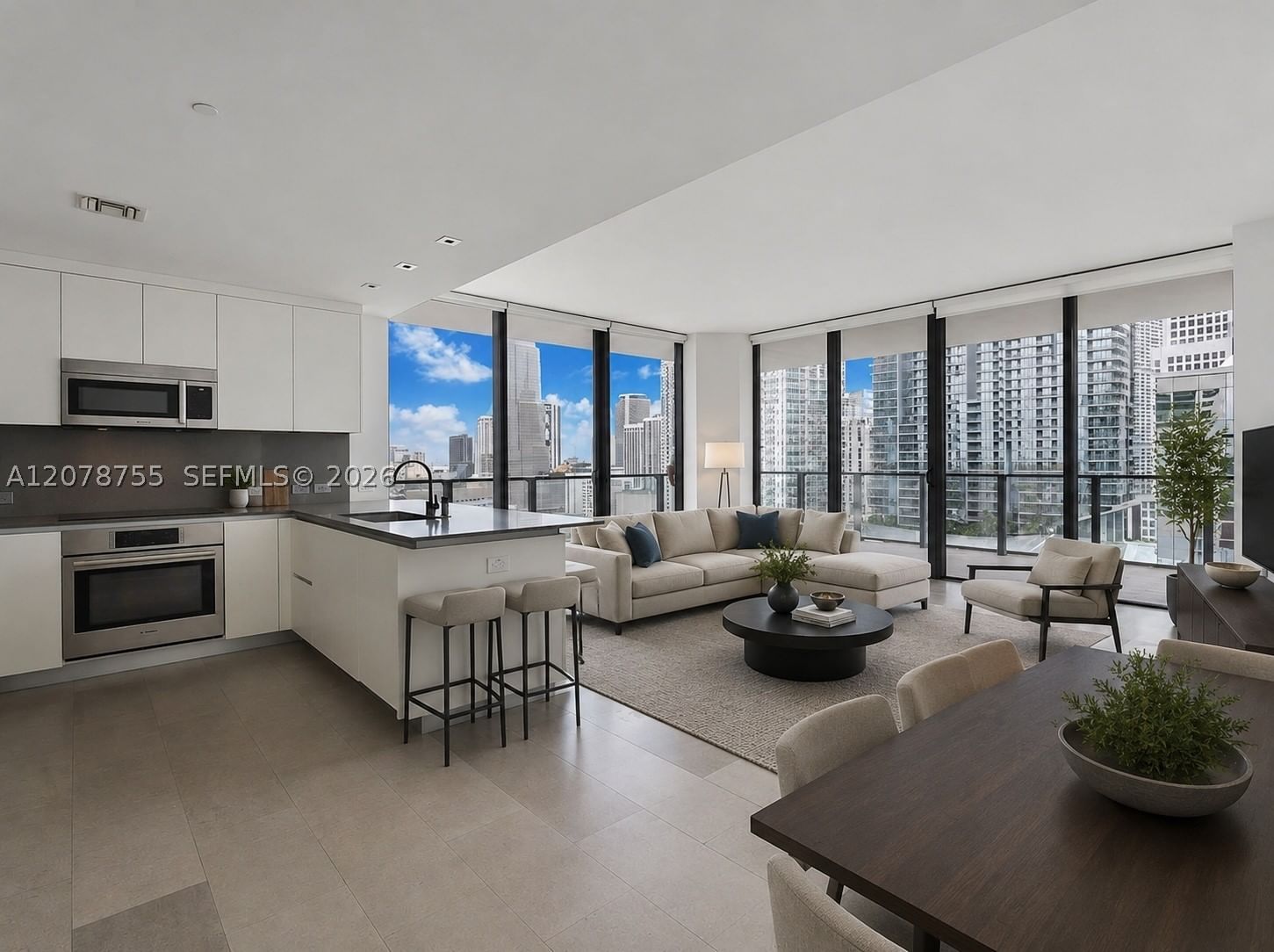 Real estate property located at 88 7th St #1511, Miami-dade, Rise Condo, Miami, FL